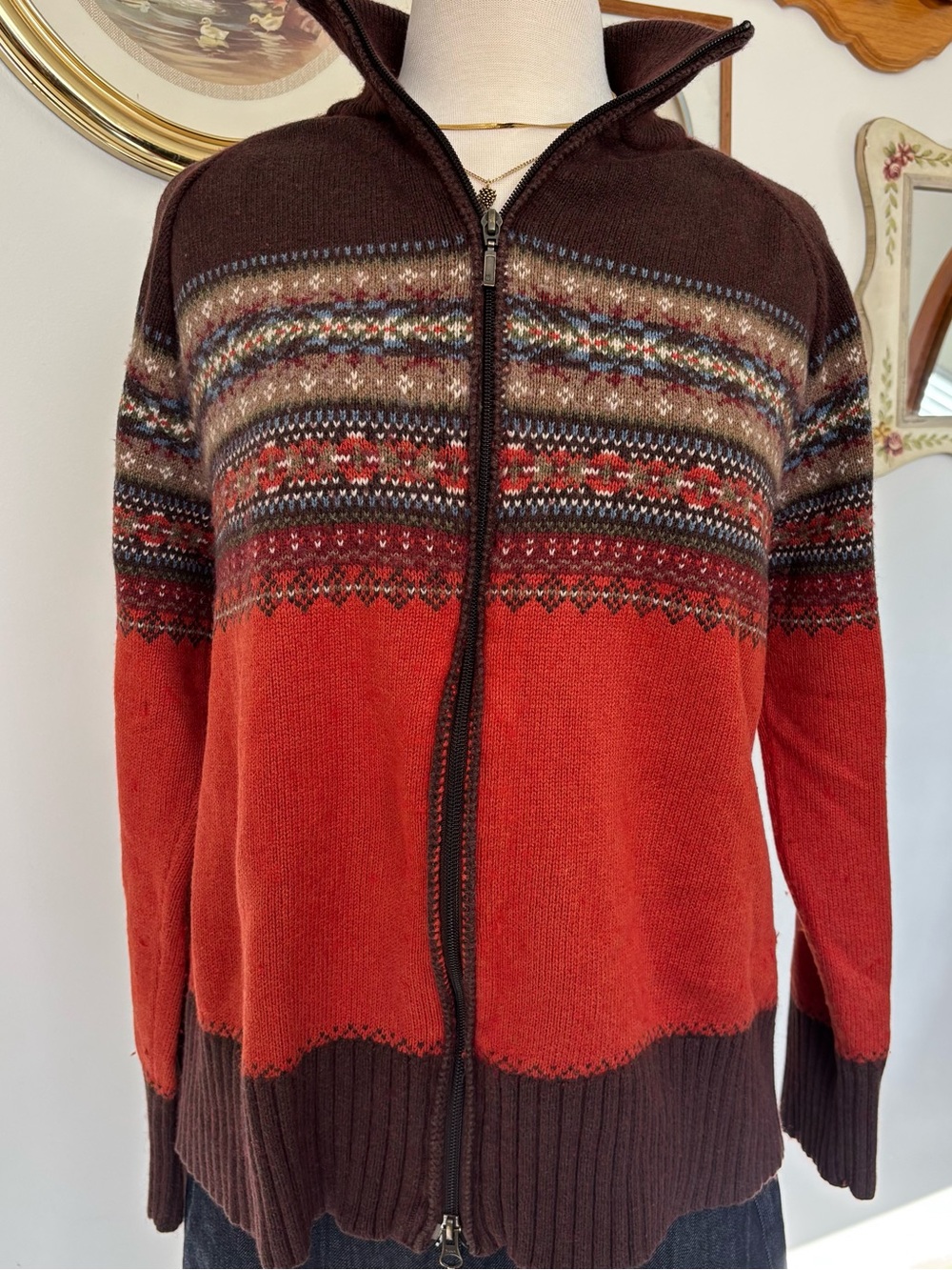 🍂Fall Eddie Bauer Men’s Zip Up Sweater